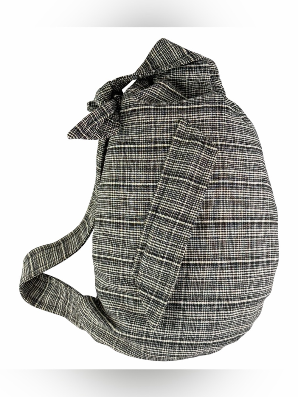 RAF SIMONS Eastpack Houndstooth Plaid Wandering Sling Large Bag